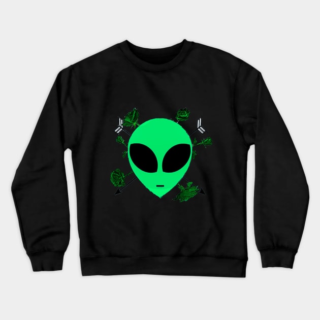 alien Crewneck Sweatshirt by alxesparks